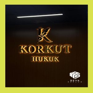ışıklı gold paslanmaz kutu harf